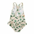 thumbnail image 6 of Penkiiy Baby Girls Boys Kids Sleeveless Swimsuit Summer Beach Rash Guard Swimwear One Piece Sunsuit with Sun Hat 8-9 Years Green, 6 of 8