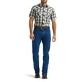thumbnail image 2 of Wrangler® Men's and Big Men's Regular Fit Short Sleeve Western Shirt, Sizes S-5XL, 2 of 4