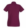 thumbnail image 2 of Fruit of the Loom Womens Premium Fitted Short-Sleeved Polo Shirt, 2 of 4