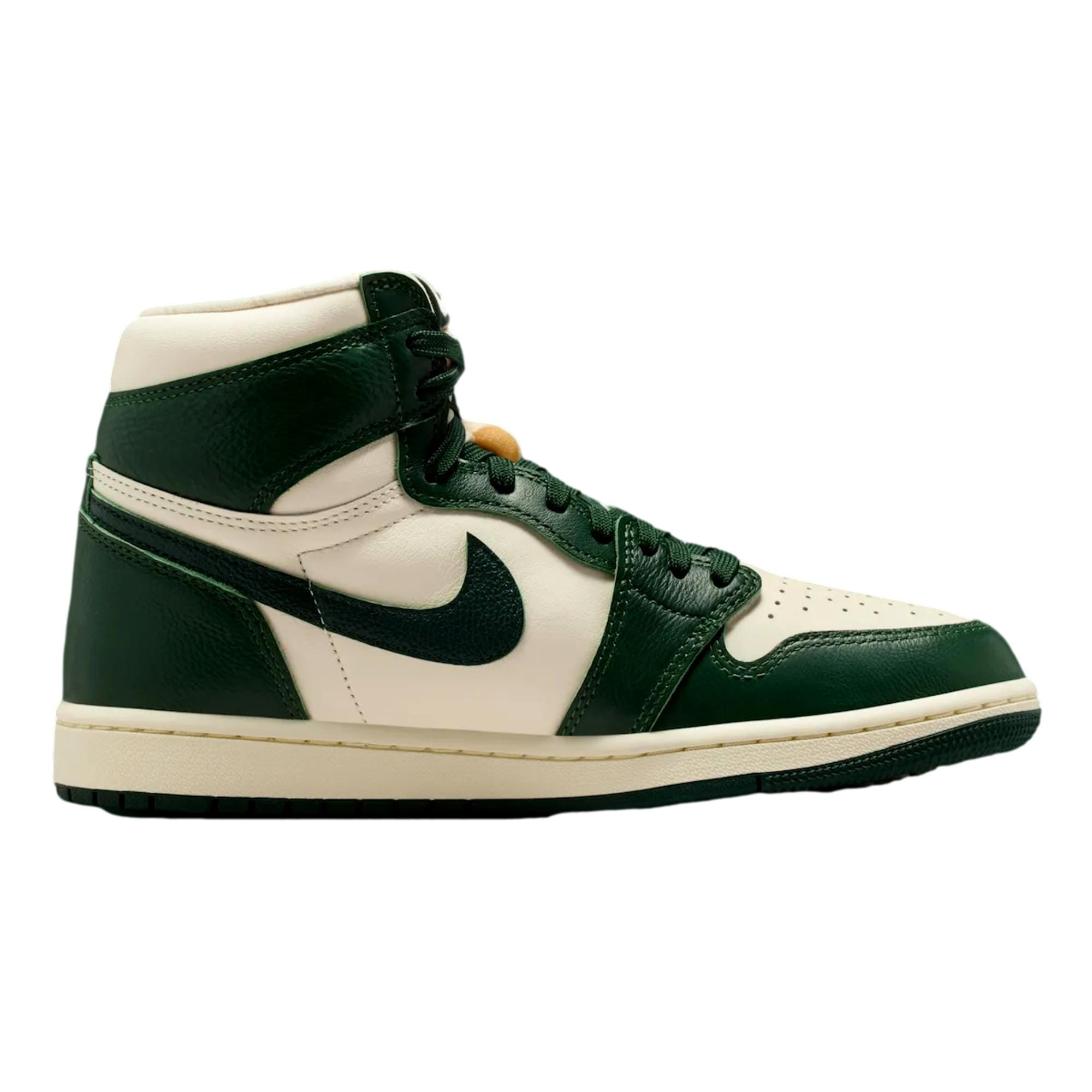 Nike Air Jordan 1 Retro Hi OG Pale Ivory / Pro Green - FIR  FD2596-101 Women's Size 12.5