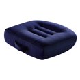 thumbnail image 4 of Cojín elevador para asiento de coche, universal, para aumentar la altura del asiento del automóvil Azul grande, 4 of 9