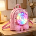 thumbnail image 2 of Holographic Sequin Backpack Lightweight Adjustable Straps Multi Color Elementary School Bookbag, 2 of 9