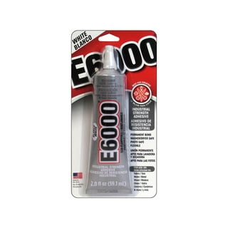 Eclectic E6000 Adhesive Glue, Repositionable Extreme Tack, Clear, 2 fl. oz.