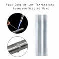 thumbnail image 3 of Riwesomey Juego de varillas de soldadura de aluminio de baja temperatura Electrodos Varillas de soldadura Kit surtido 10pcs 1.6mm Suministros de soldadura 2 mm 10 piezas Riwesomey TO1622-04, 3 of 6