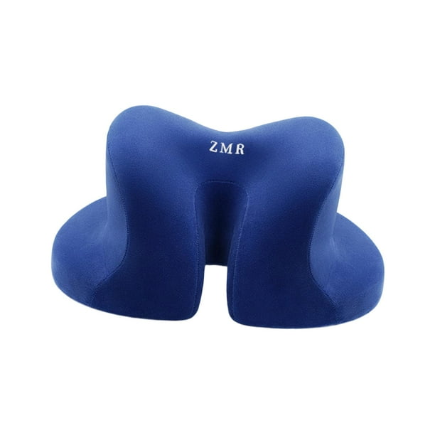 Almohadilla para el cuello Salvador con soporte para la cara Cojín multiusos azul
