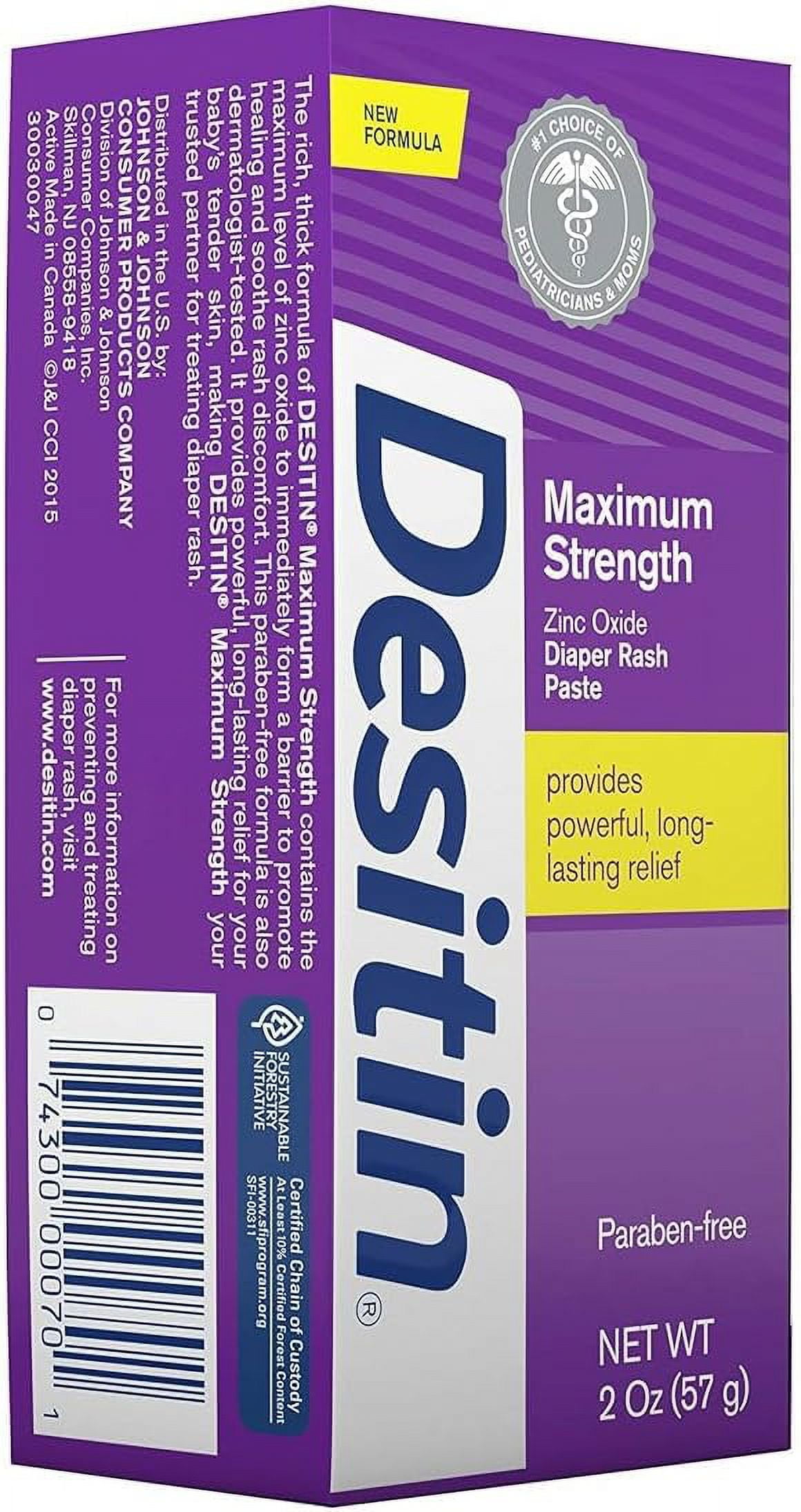 Desitin Diaper Rash Original Ointment 2 oz (5 Pack)