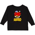 thumbnail image 3 of Inktastic Dad is My Hero Boys or Girls Long Sleeve Toddler T-Shirt, 3 of 5
