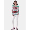 thumbnail image 2 of No Boundaries Christmas Sweater, Women's and Women's Plus, 2 of 5