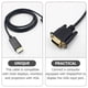 thumbnail image 2 of DisplayPort a VGA Cord 1,8M Reemplazo de reemplazo Cable de pantalla plateado., 2 of 7
