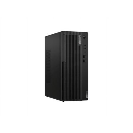 Lenovo ThinkCentre M80t Gen 3 11TE0008US Desktop Computer - Intel Core i7 12th Gen i7-12700 Dodeca-core (12 Core) 2.10 GHz - 16 GB RAM DDR5 SDRAM - Tower - Raven Black - Windows 11 Pro 64-bit - Int...