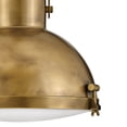 thumbnail image 4 of 49065HB-HB-Hinkley Lighting-Nautique - 1 Light Large Pendant in Coastal-Industrial Style - 18 Inches Wide by 51.63 Inches High-Heritage Brass, 4 of 6