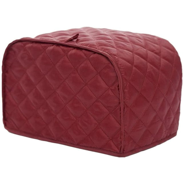 Toaster Cover Fingerprint Protectors Cover Two Slice Four Slice Toaster Appliance Cover for Home Restaurant Kitchen