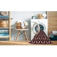 thumbnail image 2 of Ahgly Company Machine Washable Indoor Rectangle Transitional Night Red Area Rugs, 2' x 4', 2 of 7