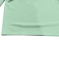 thumbnail image 3 of XUANTAOO Polo T Shirts for Men Long Sleeve Crew Neck Waffle Shirt Loose Fit Green T Shirt Men, 3 of 7