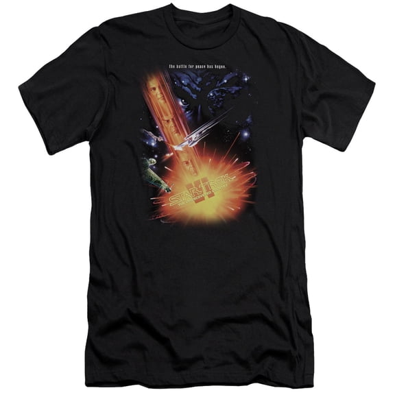 Star Trek - Undiscovered Cntry(Movie) - Premium Slim Fit Short Sleeve Shirt - Medium