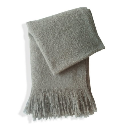 Style Quarters Super Soft Heather Throw Blanket With Fringe 50 X 60 Style Quarters Super Soft Heather Throw Blanket With Fringe 50 X 60 Light Brown 100 Polyester Machine Wash
