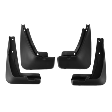 Unique Bargains Front and Rear Mud Flaps Splash Guards for BMW 3 Series e46 1997-2005 Mud Guards W/Mount Accessories 1set