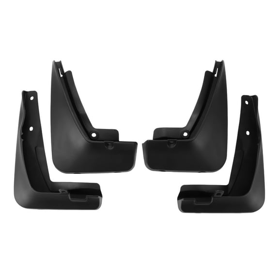 Unique Bargains Front and Rear Mud Flaps Splash Guards for BMW 3 Series e46 1997-2005 Mud Guards W/Mount Accessories 1set