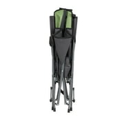Ozark Trail High Back Hard Arm Camping Chair, Adult, Gray