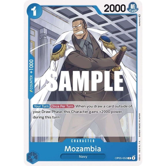 One Piece Awakening of the New Era Common Mozambia OP05-053