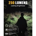 thumbnail image 2 of Llavero retráctil magnético LED LIUGX, 250 lúmenes, USB-C, 2 of 7