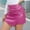 Pink, variant on Dianli Gifts Skirts Skorts Women's Asymmetric High Waist Tight Fitted Midi Skirt Leather Look Slim Hip Hugging Trendy Streetwear Day To Night Skirt Maxi Skirts
