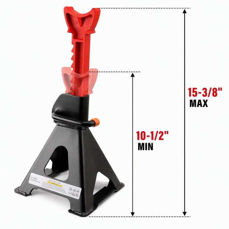 Lafati Jack Stands, 2 Ton Capacity, 2-Pack photo 2