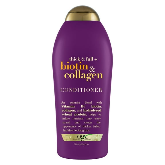 OGX Thick & Full   Biotin & Collagen Volumizing Daily Conditioner, 25.4 fl oz