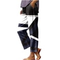 thumbnail image 2 of Runfenguu Y2K Sweatpants, Baggy Cargo Pants Women Women'S Spring Print All-Match Straight Leg Casual Pants, 2 of 5