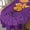 Halloween 01-purple, variant on Fall Tablecloth for Round,Oval,Rectangle Tables,Waterproof Fall Harvest Table Cloths for Dining Room Table Cover - 54x72 Inch