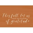 thumbnail image 2 of Lux + Me Designs 24x17 Black Ornate Wood Framed with Double Matting Museum Art Print Titled - Attitude of Gratitude, 2 of 4