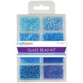 thumbnail image 2 of Craft Medley Glass Bead Kit - The Blues, 2 of 2