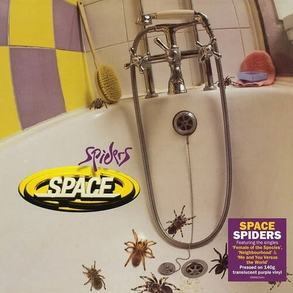 Space - Spiders - 140-Gram Purple Colored Vinyl - Music & Performance