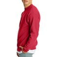 thumbnail image 2 of Hanes Mens EcoSmart Fleece Sweatshirt 2-Pack, 2XL, Deep Red, 2 of 7