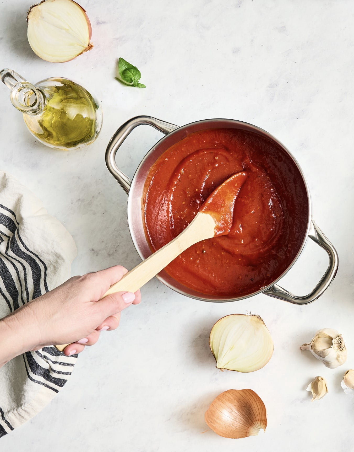 Mid's Premium All Natural Marinara Sauce, Gluten-Free Spaghetti Sauce, 28 oz, 1 Pack