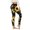 Black, variant on FYEGRE Women's Fashion Printed Leggings High Waist Yoga Pants for Casual Wear and Sports Activities Yellow L