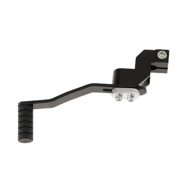 Almencla Motorcycle Gear Lever 110cc 125cc Kick Start Motorbike Dirt bike Black Updated Black