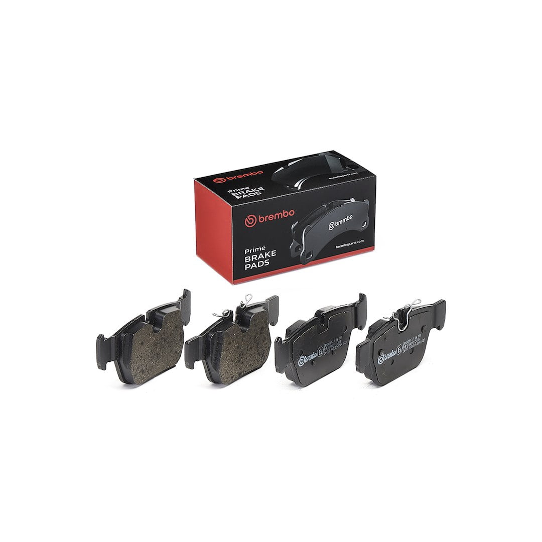 Brembo P06117; Brake Pad; PRIMELINE; FMSI Number D2240-9479; Low-Metallic; Set Of 4