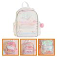 thumbnail image 4 of Clear Backpack Heart Pattern Stadium Backpack Concert Bag Pouch For Women Girls, 4 of 9