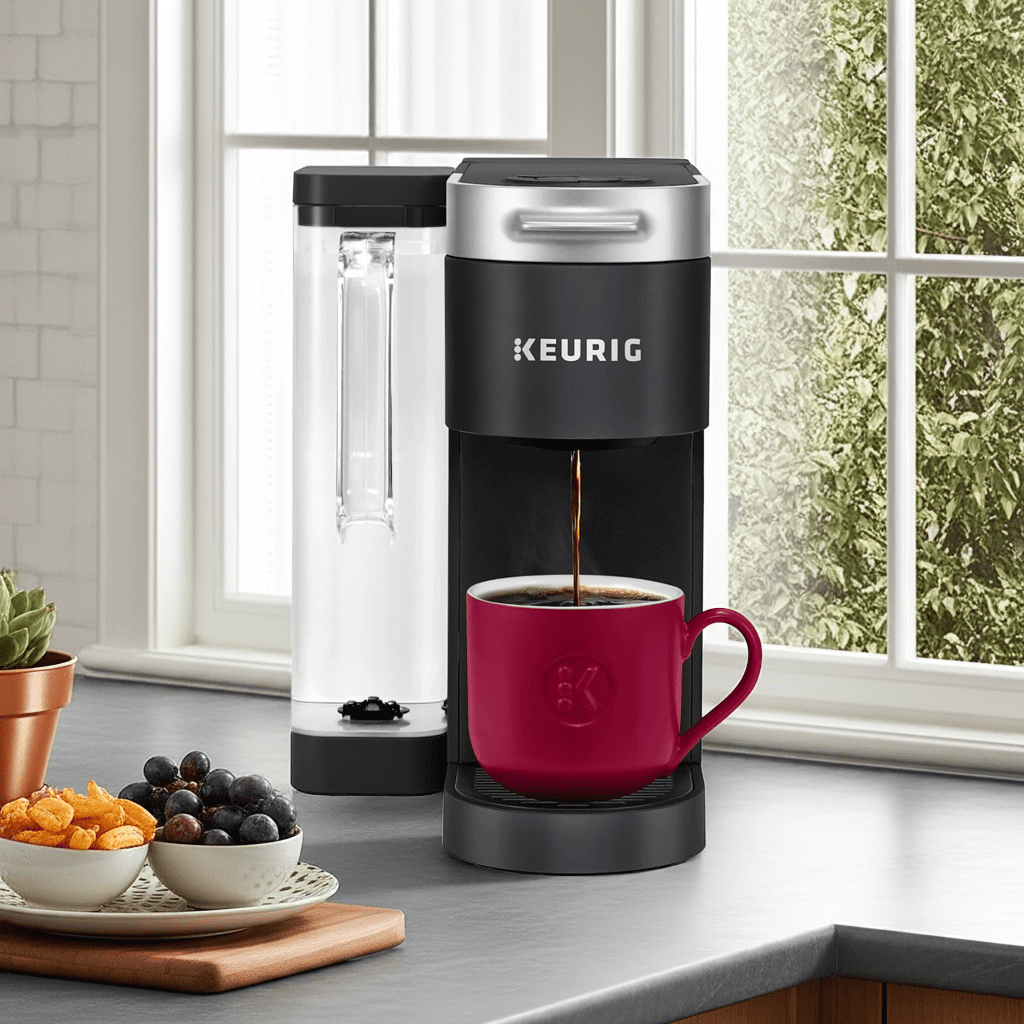 Restored Keurig KSK910BK K-Supreme Single Serve K-Cup Pod Coffee Maker, Black (Refurbished)