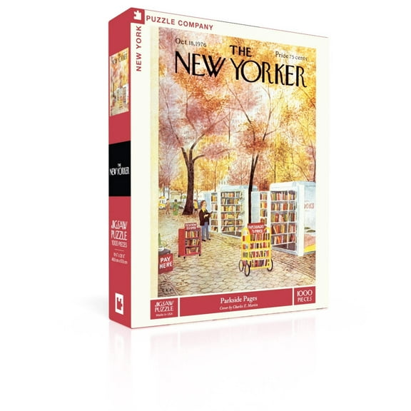 New York Puzzle Company Parkside Pages 1000 Piece Jigsaw Puzzle
