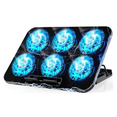 thumbnail image 1 of Enfriamiento Para Portátil Con 6 Ventiladores Malubero almohadilla de enfriamiento, 1 of 5