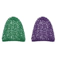 thumbnail image 2 of 2Pc Mesh Hair Net Soft Rayon Knit Hat Sleeping Crochet Hairnet Long Hair Net, Polyester Hair Care Net, 2 of 6