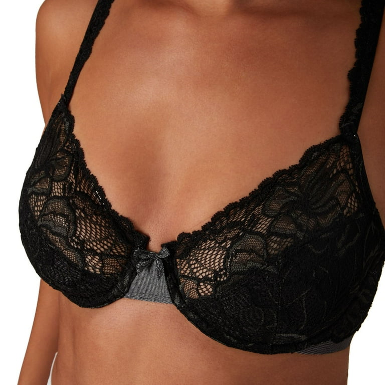 Women's Bali 6543 Lace Desire Lightly Lined Underwire Bra (Scarlet