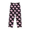 thumbnail image 2 of Vsdgher Cowboy Hat Print Mens Pajama Pants Sleep & Lounge Pants, PJ Bottoms With elastic waistb and Pockets, 2 of 5
