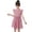 Hot Pink, variant on NOLDARES Girl's Casual Dress Summer Scoop Neck Sleeveless Flowy Print and Plain Sundress(Red,10-12 Years)