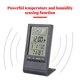 thumbnail image 5 of Injueey Termómetro LCD alimentado por batería Medidor de humedad independiente Estación meteorológica Sensor de temperatura Reloj Type3 NO3, 5 of 6