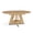 Natural, variant on Hawsaiy 47.3" Round Dining Table for 4-6 People, Kitchen Table with Storage Shelf, Waterproof Wood Top, Pedestal Base, Wanut