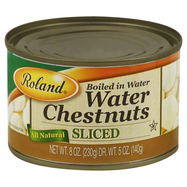 Roland Water Chestnuts Sliced