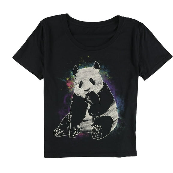 Tags Weekly Womens Panda Graphic T-Shirt, Multicoloured, Large